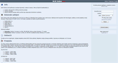 Desktop Screenshot of online.blberza.com